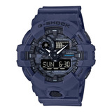 Relógio Casio Masculino G shock Ga700ca2adr Cor Da Correia Azul