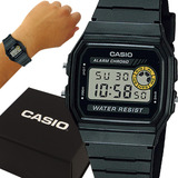 Relógio Casio Preto Original Com Garantia 1 Ano Prova D água