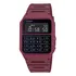 Relógio Casio Unissex Calculadora Data Bank Ca-53wf-4bdf Cor Da Correia Bordô