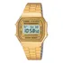 Relógio Casio Unissex Vintage Original A-168wg-9 Cor Da Pulseira: Dourado, Cor Do Bisel, Cor De Fundo Dourado