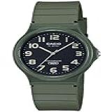 Relógio CASIO Verde Analógico Unissex MQ 24UC 3BDF