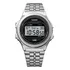 Relógio Casio Vintage A171we-1adf Cor Da Correia Prateado Cor Do Bisel Prateado Cor Do Fundo Cinza