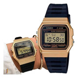 Relógio Casio Vintage Unissex Dourado Digital Original