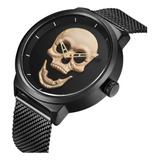Relogio Caveira Gimto Skull