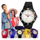 Relógio Champion Analógico Troca Pulseira Esportivo Cp30119x