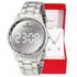 Relógio Champion Digital Feminino Led Cor Prata Ch48019s Espelhado