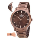 Relogio Champion Feminino Chocolate