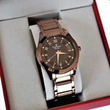 Relogio Champion Feminino Chocolate