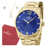 Relogio Champion Feminino Dourado