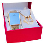Relógio Champion Feminino Dourado Luxo Original