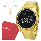 Relogio Champion Feminino Dourado