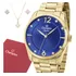 Relógio Champion Feminino Dourado Original 1 Ano De Garantia
