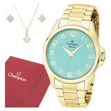 Relogio Champion Feminino Dourado