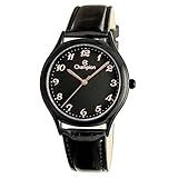 Relogio Champion Feminino Preto Pulseira Couro Ch22233J