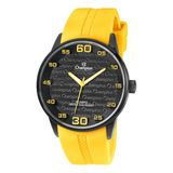 Relogio Champion Masculino Esportivo Amarelo Original