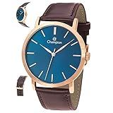 Relógio Champion Masculino Ref Cn20677a Social Rosé
