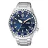 Relógio Citizen Automático Marine Sport Nh8389-88l/tz31203f Cor Da Correia Prateado Cor Do Bisel Azul Cor Do Fundo Azul