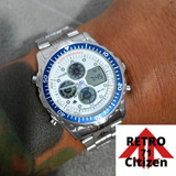 Relógio Citizen Combo C450 Raro Anos 90 N2