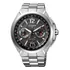 Relógio Citizen Eco-drive Tz20439j Cc1090-52e Safira Cor Da Correia Prateado Cor Do Bisel Prateado Cor Do Fundo Cinza