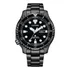 Relógio Citizen Masculino Automático Marine Promaster Cor Da Correia Preto Cor Do Bisel Preto Cor Do Fundo Preto