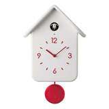 Relógio Com Pêndulo Guzzini Home Qq Cuco Branco