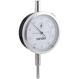 Relógio Comparador De Medidas Até 10 Mm 0,01mm Rc 010 Vonder