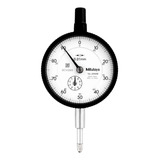 Relógio Comparador Padrão 10mm 0 01mm Com Tampa Lisa 2046ab Mitutoyo