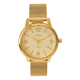 Relogio Condor Feminino Dourado