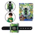 Relógio Criança Sunny Alien Omnitrix Ben 10 Som Luz Original