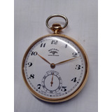 Relógio De Bolso Antigo Rotary Plaquê