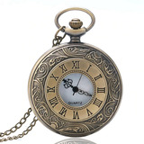 Relógio De Bolso Bronze Estilo Antigo