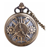 Relógio De Bolso Design Roman Vintage