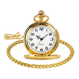 Relogio De Bolso Dourado