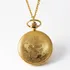 Relógio De Bolso Retrô Alice In Wonderland Vintage Bronze