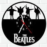 Relógio De Madeira Mdf Parede | The Beatles Rock 6 A