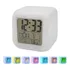 Relógio De Mesa Despertador Digital Moodicare Cubo - Branco