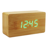 Relógio De Mesa Digital Data hora temperatura C  Alarme