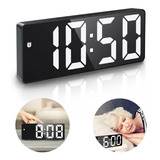 Relógio De Mesa Digital Despertador Alarme Data Temperatura