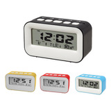 Relógio De Mesa Digital Despertador Light Sensor Temperatura