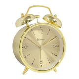 Relógio De Mesa Gourmet Despertador Dourado Herweg 2720-029