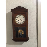 Relógio De Parede Alemão Antigo Centenário