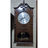 Relógio De Parede Antigo Silco Em Madeira