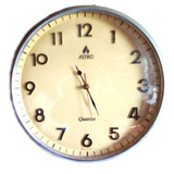 Relógio De Parede Astro Quartzo 36x7 Cm Funcionando Usado