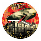 Relógio De Parede Banda Rock Metal Led Zeppelin Gg 50 Cm