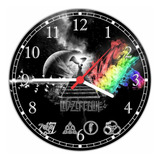 Relógio De Parede Bandas Led Zeppelin Música Promoção Já
