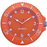 Relógio De Parede Big Swatch Laranja Urban 27x25 1 Cm