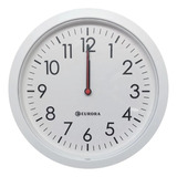 Relógio De Parede Branco 28cm