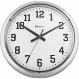 Relógio De Parede Cromado 40 Cm Herweg 6128 Grande Fábrica