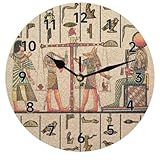 Relógio De Parede De Papiro Egípcio