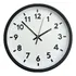 Relógio De Parede Decorativo 25cm Preto E Branco Silencioso